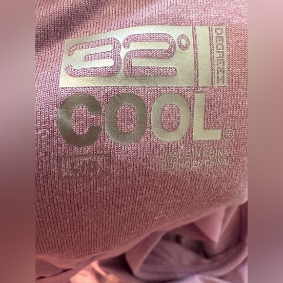 NWOT 32 DEGREES COOL SUMMER FLOWY BRA CAMI PURPLE - Picture 5 of 6